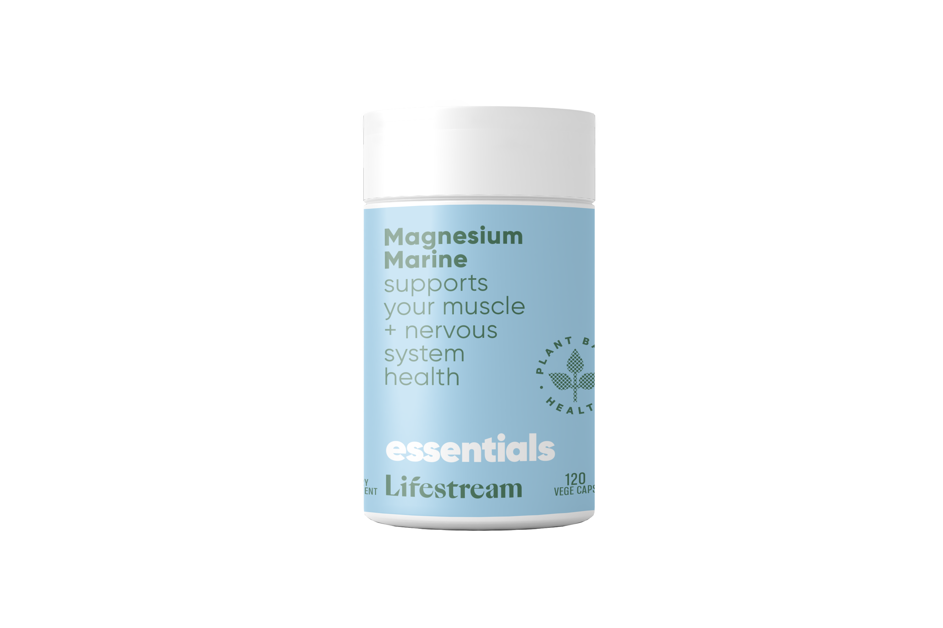 Lifestream Natural Magnesium 120 Capsules